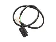 Electric sunroof switch black. Porsche 928 1978-1990 - 9700011, 92861312000