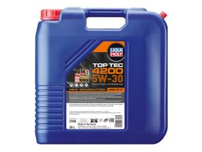 LIQUI MOLY Top Tec 4200 5W-30 New Generation 20Ltr - 8792, 8793, 3708