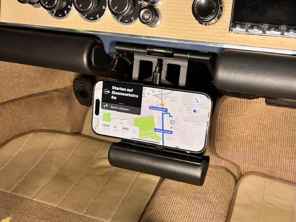 Fold-out ashtray smartphone holder. Porsche 911 F Model 1969-73 - 90155206125, 9015526125GRV