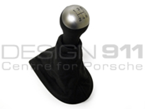 Gearshift Leather with Alloy Grip. Porsche 986 Boxster - 986424981058YR, 98642498105VRJ, 98642498105B50
