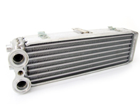 Front radiator oil cooler engine. Porsche 944 S2 / 968 - 31058, 94420730900, 94420730904
