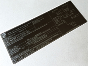 Emission sticker for engine lid. Porsche 911  (1979 - 1986) USA/CAN - 93000651308
