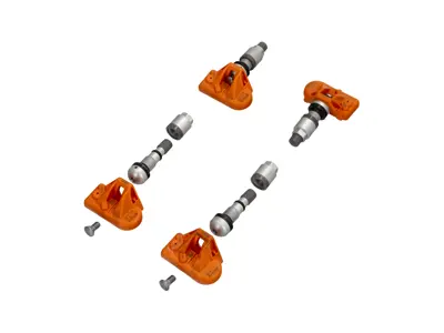 Tyre pressure monitor sensor TPMS. Porsche 997.2 / 991.1 / Boxster & Cayman 987.2 & 981.1 / Cayenne >>2014 / Panamera >>2013 - 7PP907275F, 7PP907275B, 99760602120, 95836166100, 9A790727506 - RDE048V21