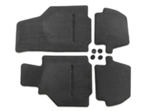 Floor Mats Set Porsche 996 LHD Cars (4pcs Mat Set) - 00004480084, 00004480084A10, 00004480084M30, 00004480084T11, 00004480084P11, 00004480084C50, 00004480084G10, 00004480084S30