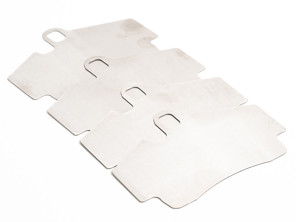 Rennline titanium rear brake shims. Porsche 996 / 997 /987 - 98635293911 - CS24