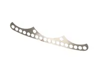 Rennline Stainless Steel Indicator light cover. Porsche 996/986 1996-05 - DA65