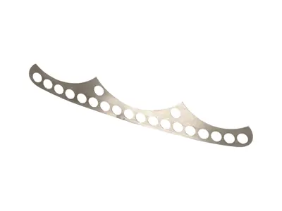 Rennline Stainless Steel Indicator light cover. Porsche 996/986 1996-05 - DA65