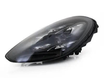 LED Headlamp, Black. Porsche Panamera 971 with PDLS+ - 973941039, 973941040