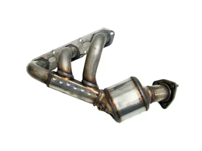 Exhaust manifold with catalytic converter OE. Porsche 987 Boxster / 987C Cayman - 98711310705, 98711310805, 98711310703, 98711310803