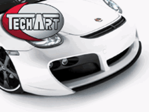 TechArt Front Spoiler II GTS. Porsche Cayman 987C