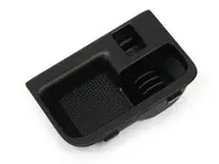 Centre console insert, Satin black. Porsche 997 / Boxster / Cayman - 9975535750201C