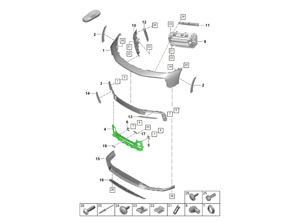 Front Bumpers Design 911