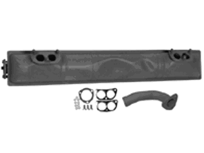 Exhaust Muffler / Silencer Rear box. Porsche 914/4 1.7L, 1.8L 1970-75 - 91.403, 91403, 1620000400, 1620000410, 021251053C