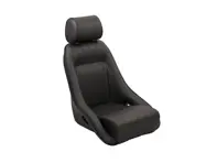 Corbeau Classic Seat. In Black Vinyl. Porsche 911 / 964 / 968 / 944 - 120804, 120804/W