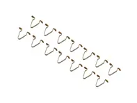Door moulding clip, SET OF 14. Porsche 911/964/993 1965-98 - 99959132601, 99959132602 - 9400032, 1686550100, 1686550200