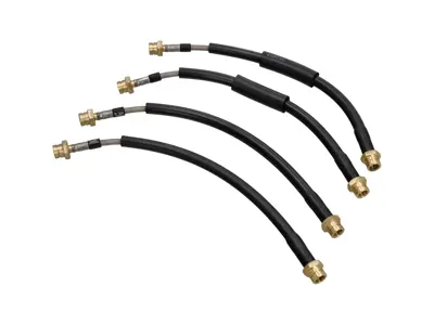 Steel-sheathed brake line set. Porsche 911 (991) GT3 / GT3 RS / 981 GT4 - 99135513701, 9A761177500, 9Y0611775 - MT000234A