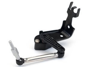 Front suspension self levelling sensor with linkage. Porsche 9YA Cayenne - PAB94128601, PAB94128600, PAB94128501, PAB94128500 - RH-5054, RH-5055