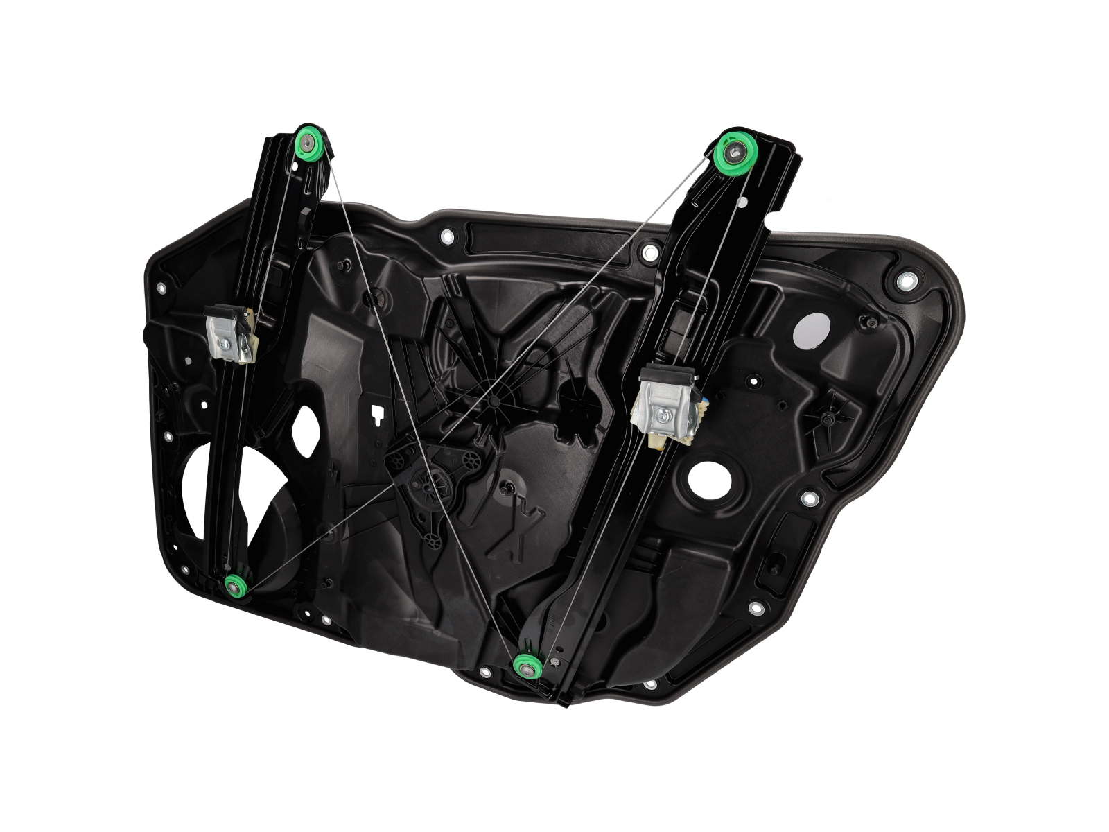 Window Regulator, Front Left. Porsche 958 Cayenne 2010-17 - 958837461, 95853175500, 95854246101, 95854246102, 95854246104