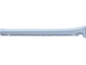 Under Side Sills - Paintable Version. Porsche 997 C4 / C4S / Turbo - 99750498100G2X, 99750498200G2X