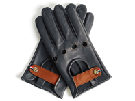 Classic leather driving gloves. Night Driver - 6013927310385, 6013924831845, 6013925599560