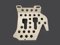Aluminium floor board drivers side Porsche 911 coupe 1974-1989 - 91155106304, 91155106300, 91155106302