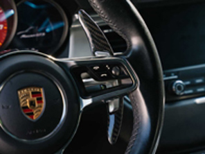 Carbon Fiber Paddle Shifter Porsche Panamera/ Cayenne/ Macan/ 991.2/ 719 Boxster and Cayman - 971998540 - I90
