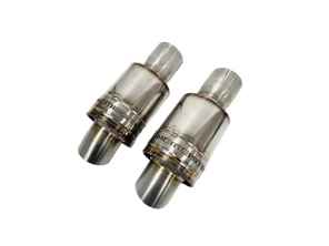 Trackday silenced exhaust tailpipe set. Porsche 718 GT4 / Spyder / GTS 4.0ltr - 9M982251188C