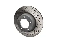 Brake disc rotor Rear. Porsche 996 / 997 / 991 (OE No 99635240502 and 99635240602) - 99635240501, 99635240601, 99635240502, 99635240502, 99135240301, 99135240401, 205823C, 205824C, 9P1615601, 9P1615602, 99635240503, 99635240603, 99135240302, 99135240402, 99635240500, 99635240501, 99635240502, 99635240503, 99635240600, 99635240601, 99635240602, 99635240603