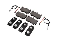 FRONT Brake pads, sensors, shims kit Porsche 996 Turbo / 996 C4S ABS - 99635194913, 99661236501, 99635108901