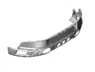 Rear bumper cover Matt Black. Porsche 992 Dakar - 992898035