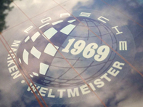 Porsche Weltmeister 1969 window sticker - 91170110320 - CB.911.070.083