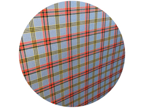 SOLM (75) wool tartan fabric, inspiration: 75 years of Porsche Celebration Tartan