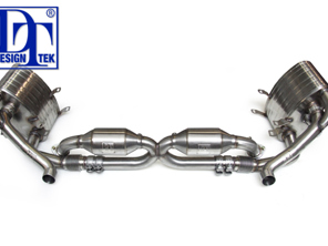 DesignTek Sports Exhaust Package Porsche 996 C2 / C4 / C4S - 3606109963, 3606009614, FITTINGKIT27, 96300KIT