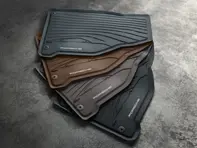 Rubber floor mats. Porsche 992 (911) RHD - Right hand drive - 992044801, 9920448011E0, 992044801OS1, 992044801OH7, 992044801OU6