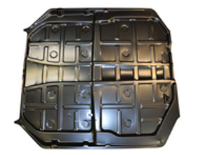 Floor pan panel complete, Left & right Side. Porsche 911 08/1967-07/1989 - 1683100900, 90150105131, 91150105121, 91150105116, 91150105112, 91150105100, 91150105110, 5910710 - DAN50193500