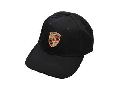 Porsche Crest Baseball Cap – Essential, Black. - WAP6100010TWCE