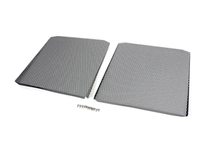 Outer Grille Mesh Set (2-Piece) - Aluminium Radiator Guards. Porsche 992-1 Carrera / GTS 2019-24 - 992815215BOK1, 992815216BOK1 - E1006 13122, E1006 13222, E100613122, E100613222