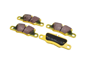 EBC YELLOW Brake Pads 'Fast Road' Rear. Porsche 970 / 971 / 976 Panamera / 991.1 S / GTS - 97035294904, 97035294905, 97035294908, 971698451A, 971698451L, 971698451D, 971698451M, 971698451H, 971698451B, 971698451J, 971698451K, PAE698451 - DP 41858R, DP41858R, DP-41858R