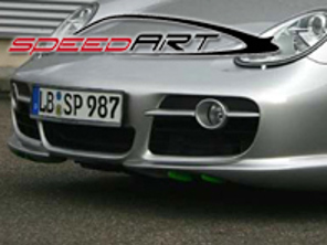 Front Bumper Chin Spoiler SpeedART SAR. Porsche 987C Cayman