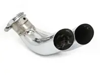 Exhaust dual tail pipe trim for Porsche 993 Turbo - 99311198103, 99311198203