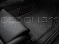 Carbon Floor Mats with Leather Edging. Porsche 991 (911) 2012>>  LHD Cars - 98204480180
