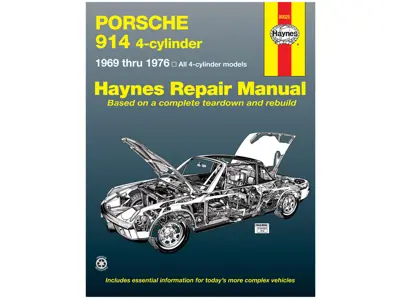 Porsche 914 (1969 - 1976) - Haynes Repair Manual (USA) - 80025, 9780856962394