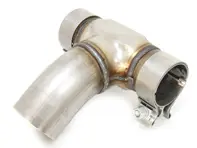 Exhaust link pipe, T-piece. Porsche 987.2 Boxster / 987C.2 Cayman - 98711135330
