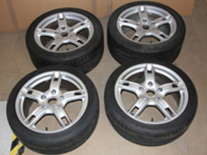 Used wheel set for Boxster / Cayman 18' Cayman S II 8J ET57 & 9J ET43