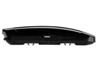 Roof Box Thule Motion XT Sport 300L Black Glossy for Porsche Cayenne / Panamera / Macan / Tycan / 992 / 991 / 997 / 996 - 629601, 95804400025, 95804400026