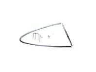 1/4 window frame Chrome, RIGHT. Porsche 911 68-77 Coupe - 90154301625