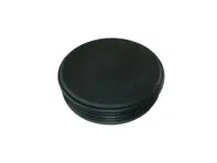 Clock delete blank with rubber seal 80mm. Porsche 911 / 964 / 993 - 91155220500, 91164190100 - DAB11.2.109