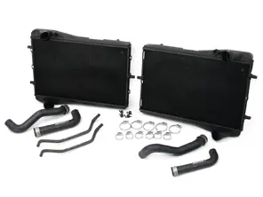 Water coolant radiator and pipe kit. PORSCHE 996 Turbo