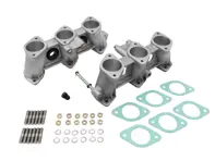 PMO induction 50x42mm inlet manifold set for 50mm carburettor. Porsche 911 with race ported CIS cylinder heads - PM-O913-0