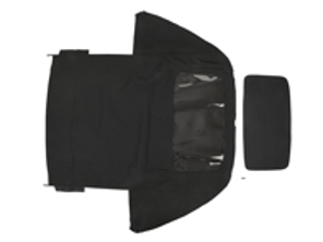 Convertible top cover, Black. Porsche 993 Cabrio - PCG561900002XW